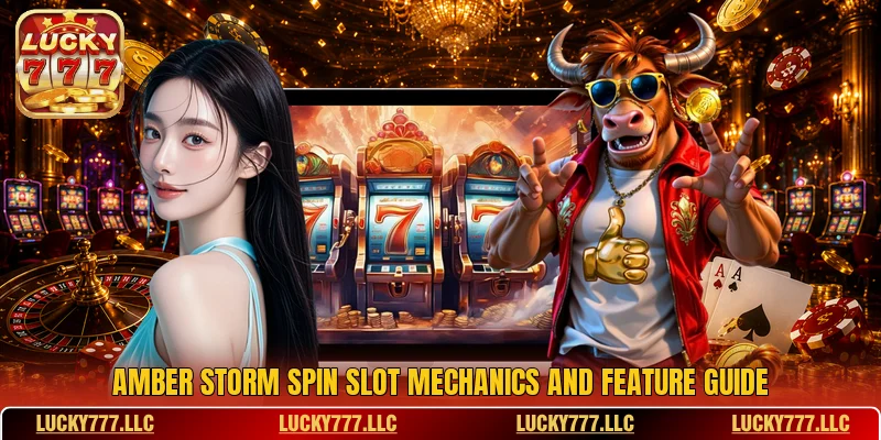 Amber Storm Spin slot mechanics and feature guide