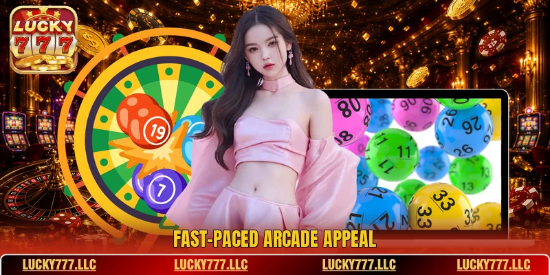 Fast-paced arcade appeal