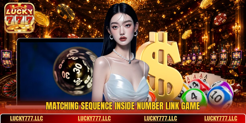 Matching sequence inside Number Link Game