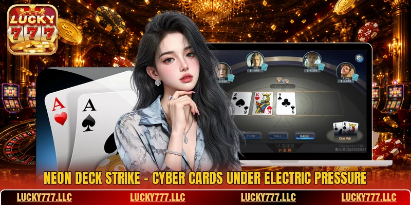 Neon Deck Strike - Cyber Cards Under Electric Pressure