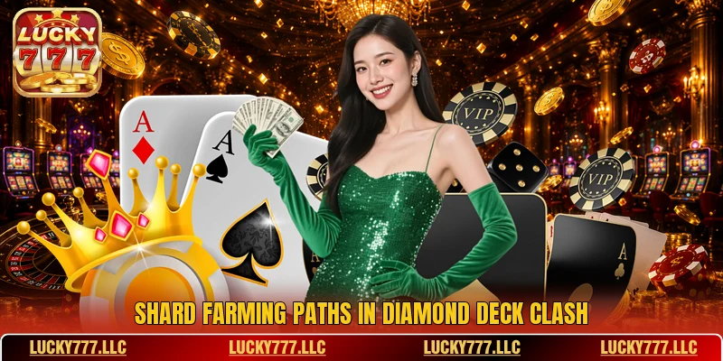 Shard farming paths in Diamond Deck Clash Shard farming paths in Diamond Deck Clash