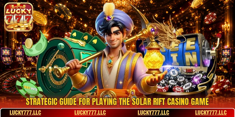 Strategic guide for playing the solar rift casino game